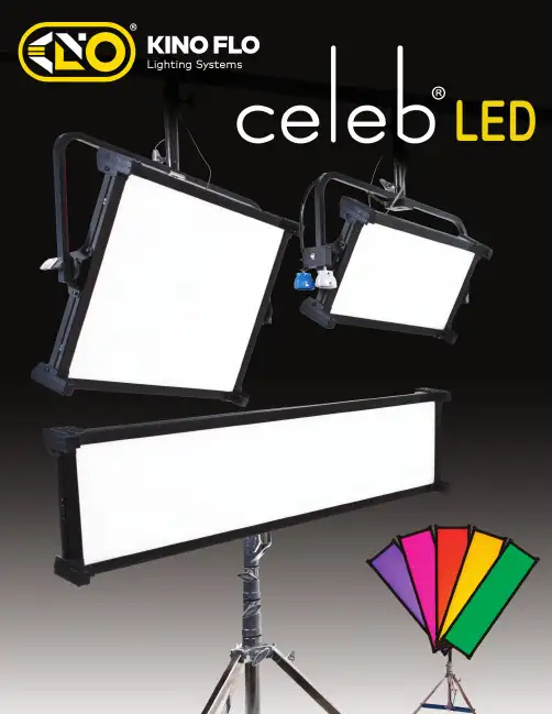 Celeb 250 LED DMX灯光系列产品说明书