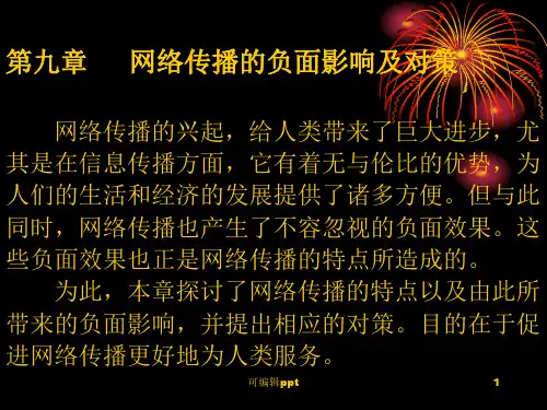 网络传播概论第九章