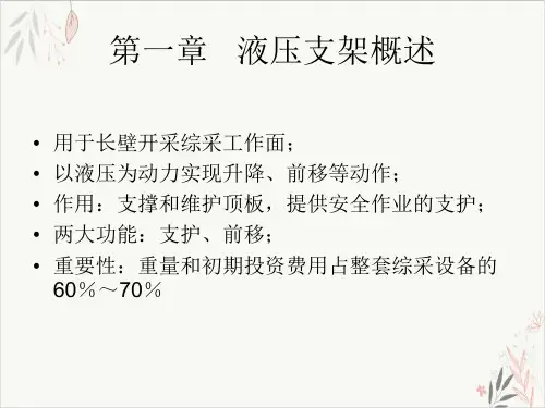 液压支架培训资料PPT.