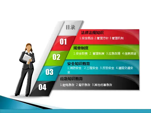 工程单位安全教育培训PPT101页课件