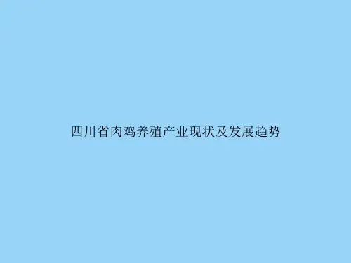 四川省肉鸡养殖产业现状及发展趋势
