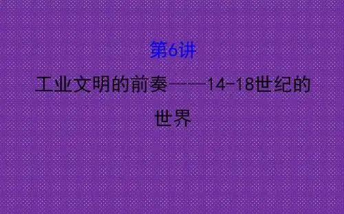《世纪金榜》2017高考历史(通用教)二轮专题通关课件第二阶段近代工业文明时代的世界与中国2.2.6