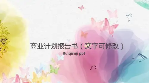 2023最新精品文艺风格PPT模板(21)