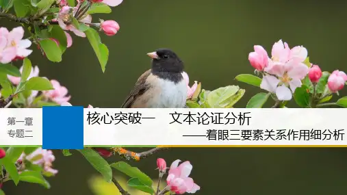 论述文三要素