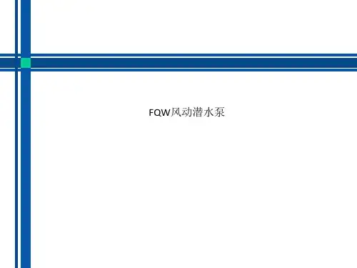 FQW风动潜水泵