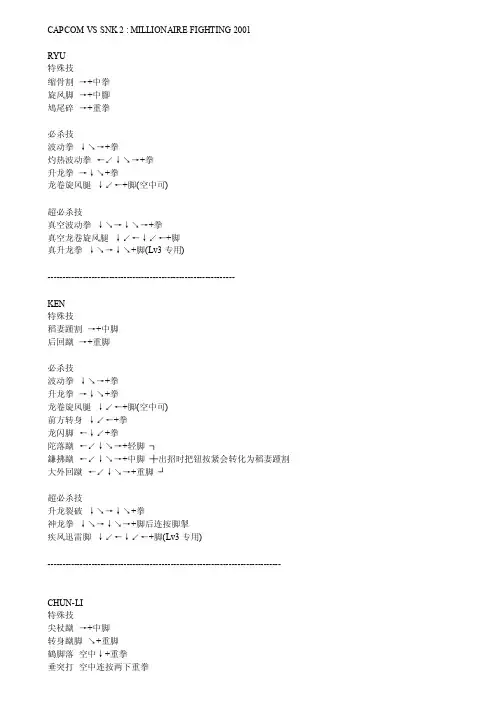 CVS2出招
