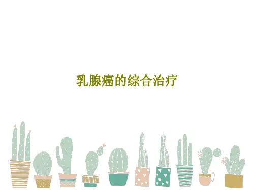 乳腺癌的综合治疗PPT60页【60页】
