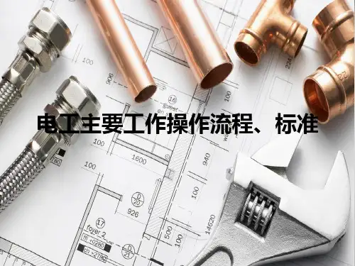 电工主要工作操作流程标准概述PPT(共 51张)