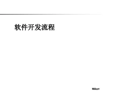 软件开发流程PPT课件