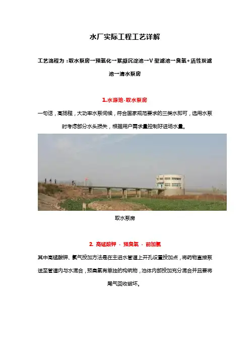 水厂实际工程工艺详解