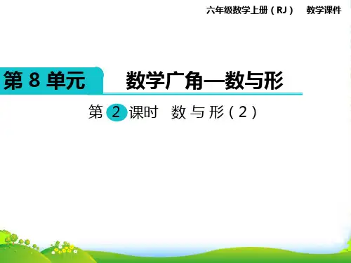 新人教版六年级数学上册第2课时 数与形(2)-优件