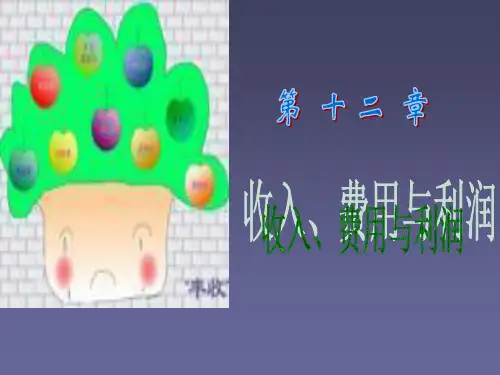 收益管理-中财第十一章收入费用与利润 精品