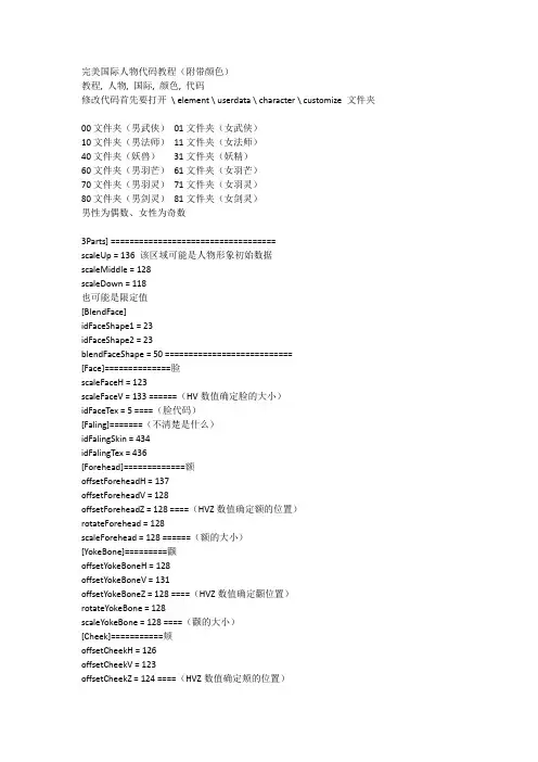 完美国际代码教学
