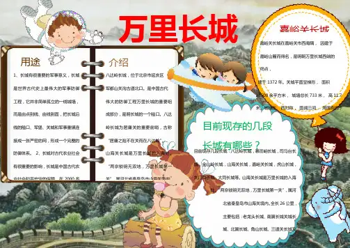 【电子小报】2019最新整理-长城小报