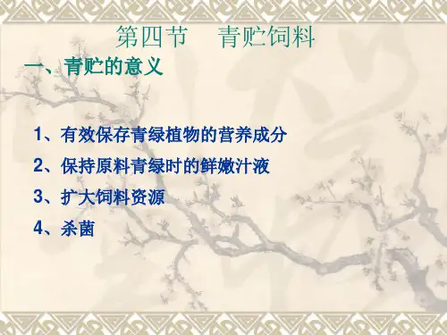 青贮饲料