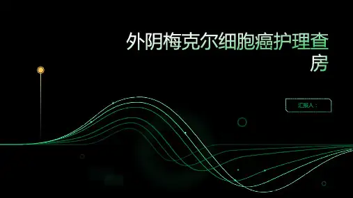 2024年外阴梅克尔细胞癌护理查房PPT