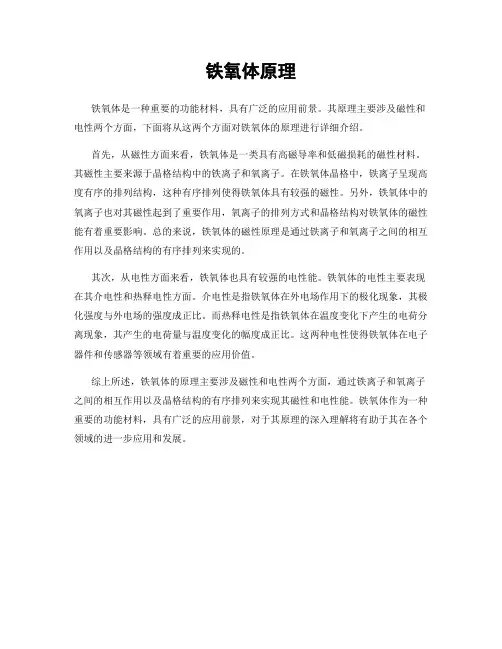铁氧体原理
