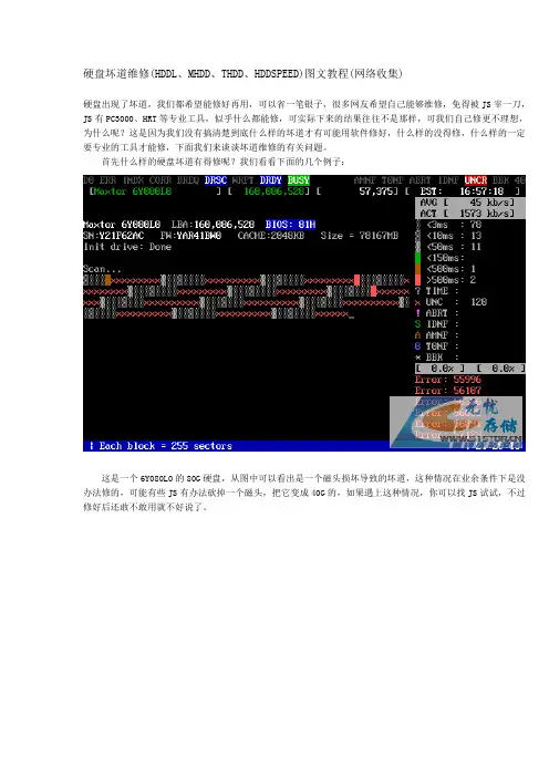 硬盘坏道维修(HDDL、MHDD、THDD、HDDSPEED)图文教程