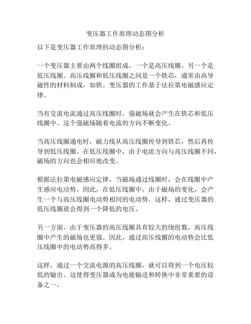 变压器工作原理动态图分析