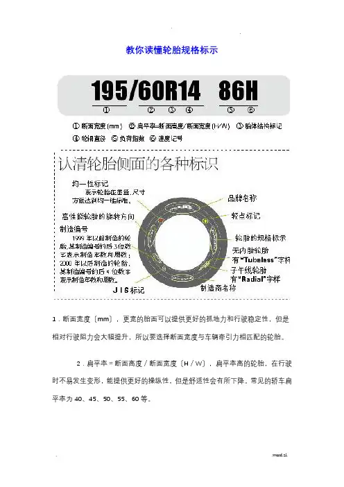 轮胎的速度级别