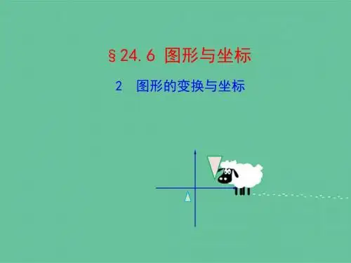 2019年华师版教案 图形的变换与坐标