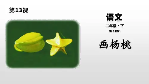 《画杨桃》(ppt)课件