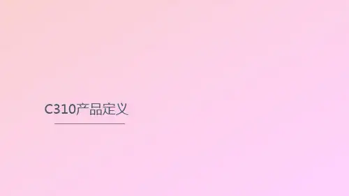C310产品定义