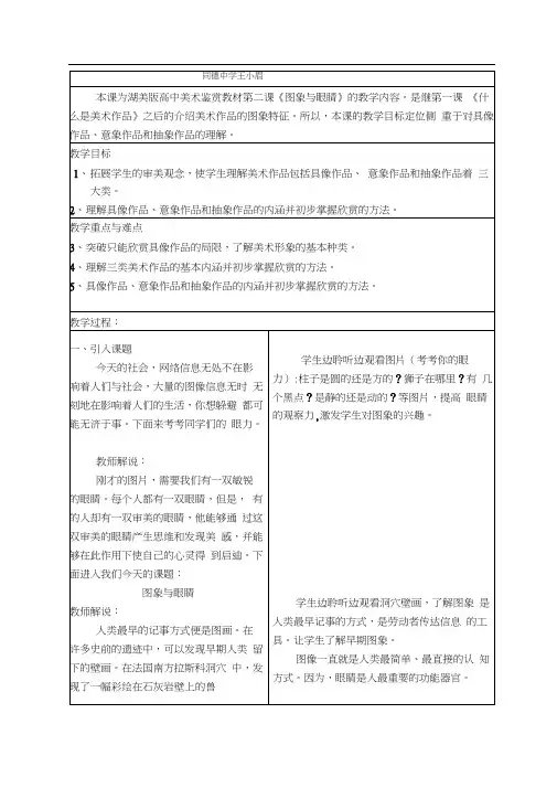 图像与眼睛