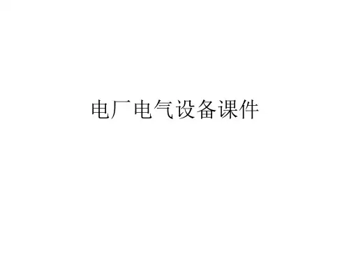 电厂电气设备课件