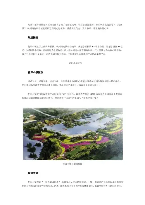 【特色小镇案例】花田小镇案例分析 (2)