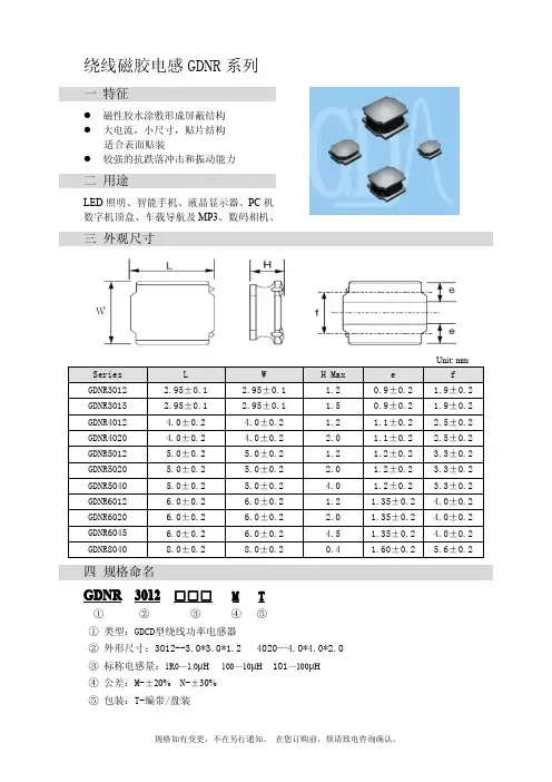 GDNR电感
