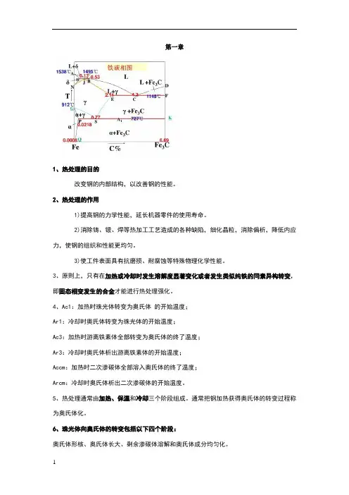 金属热处理复习
