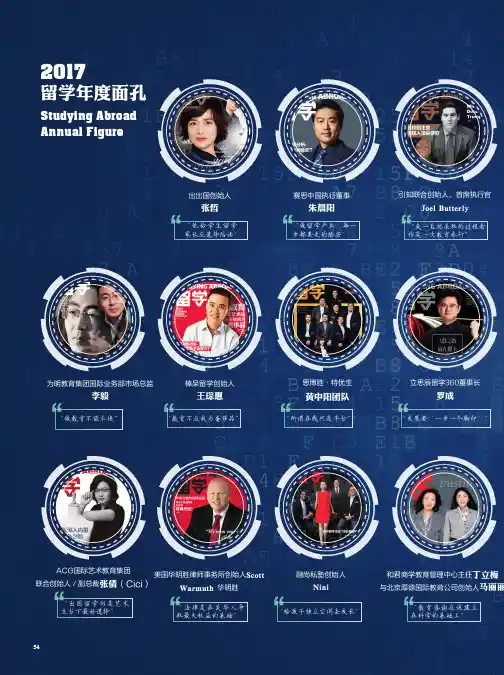 2017留学年度面孔