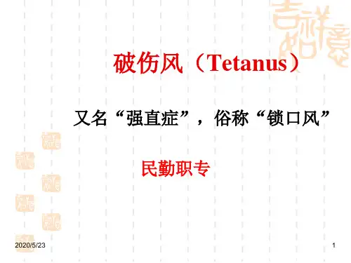 破伤风(Tetanus)PPT课件