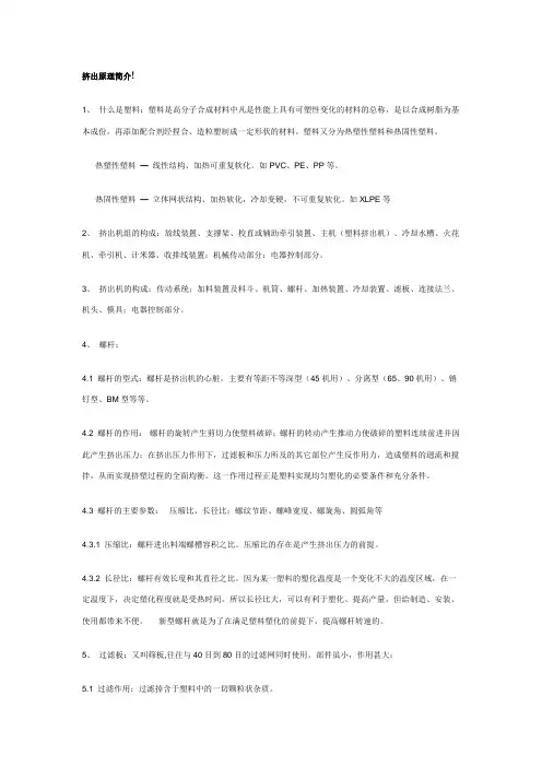 挤出原理简介