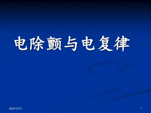 电除颤与电复律 ppt课件
