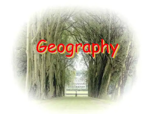 American Geography 美国地理英文简介