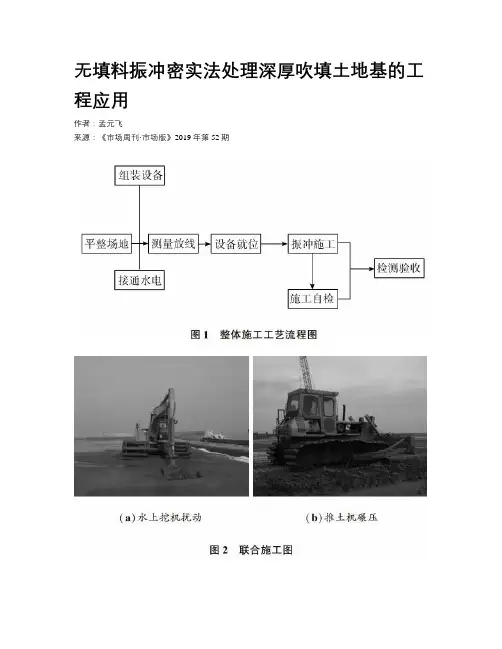 无填料振冲密实法处理深厚吹填土地基的工程应用