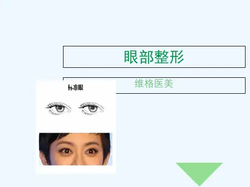 眼部整形 PPT