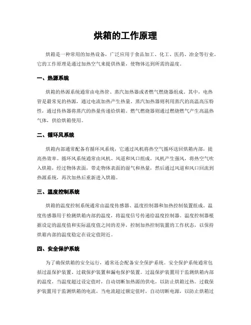 烘箱的工作原理