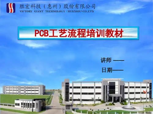PCB工艺流程培训教材