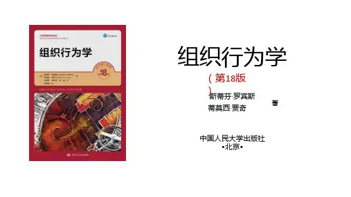 组织行为学第18版中文PPT(新版)第10章课件