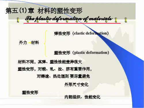 材料科学基础第五章