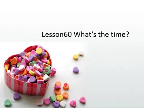 新概念第一册60课课件