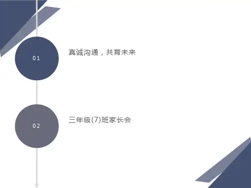 三年级下学期家长会ppt
