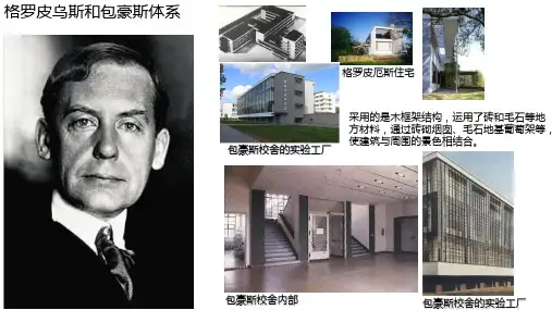 《中外建筑简史》课件——格罗皮乌斯-包豪斯