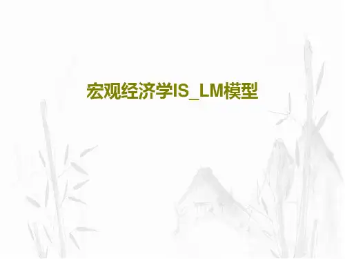 宏观经济学IS_LM模型共48页文档