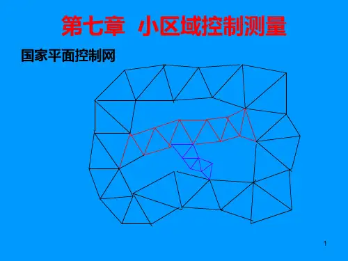 测量学 7章小区域控制测量(1)