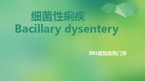 《细菌性痢疾》ppt课件16页PPT