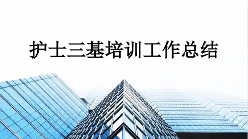 护士三基培训工作总结